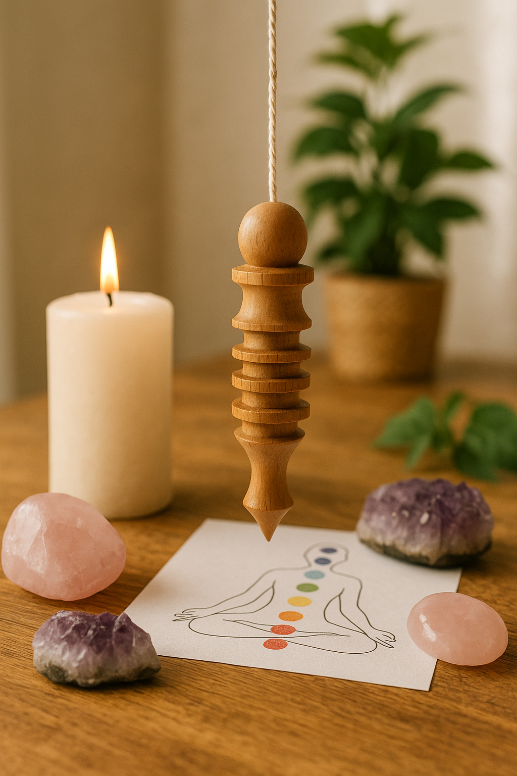 sanación con péndulo